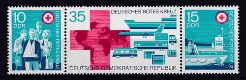 Deutsches Rotes Kreuz der DDR, Zusammendruck **