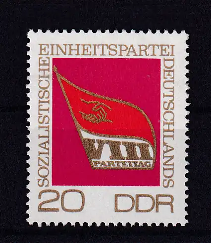 VIII. Parteitag der SED (II), **