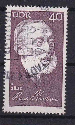 Berühmte Persönlichkeiten (VI) Rudolf Virchow