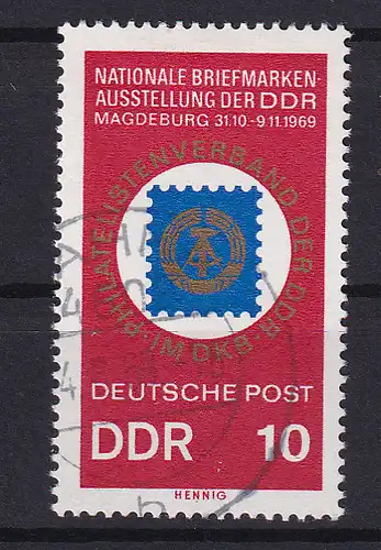 Nationale Briefmarkenausstellung 20 Jahre DDR, Magdeburg (I)