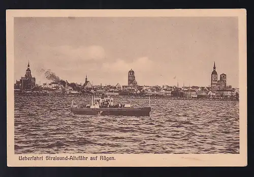 Überfahrt Stralsund-Altefähr auf Rügen