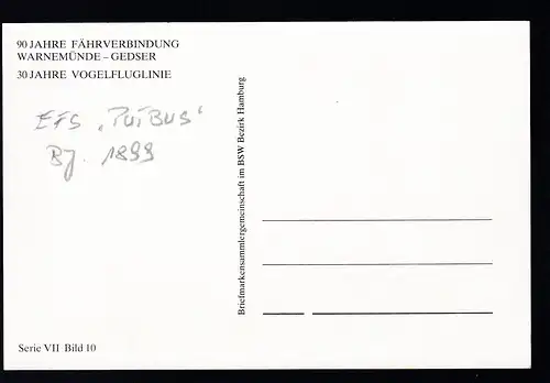 Trajektschiff "Putbus", Repro