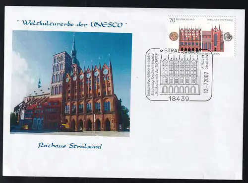 STRALSUND 18439 Deutsche Post Erlebnis Briefmarken Aktionstag Sonderbriefmarke 