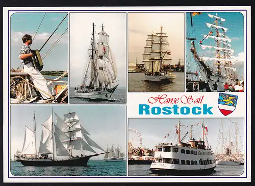 ROSTOCK 1 18055 5. Hanse Phil BRIEFMARKENAUSSTELLUNG IM RANG 3 HANSEPHIL '97 