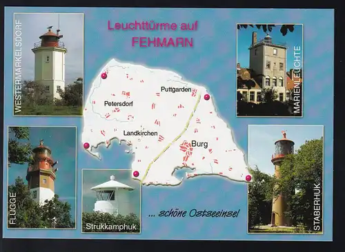 Leuchttürme auf Fehmarn 5 Bilder