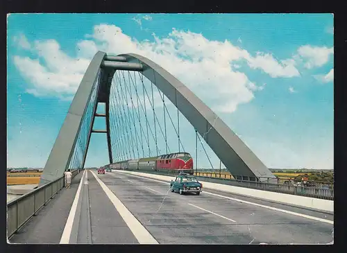 Fehmarnsund-Brücke Blick zur Insel Fehmarn