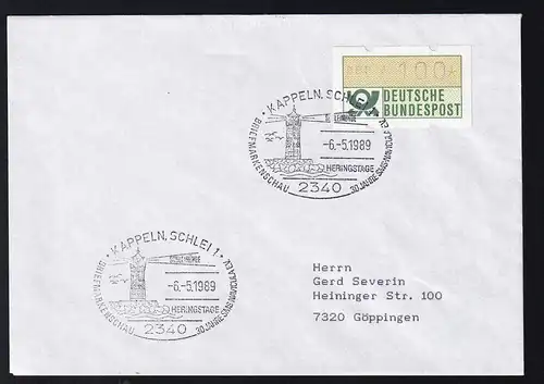 KAPPELN, SCHLEI 1 2340 BRIEFMARKENSCHAU 30 JAHRE SMS NIVICULA E.V. 