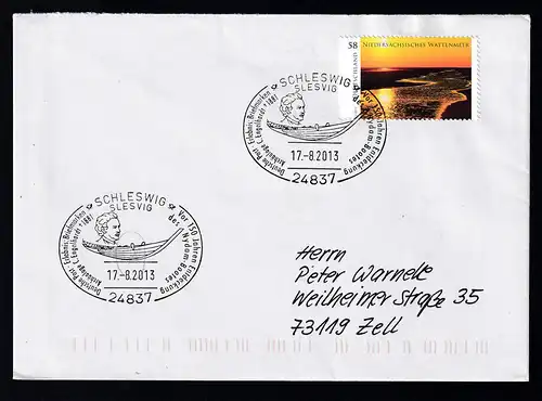 SCHLESWIG SLESVIG 24837 Deutsche Post Erlebnis Briefmarken Archäologe