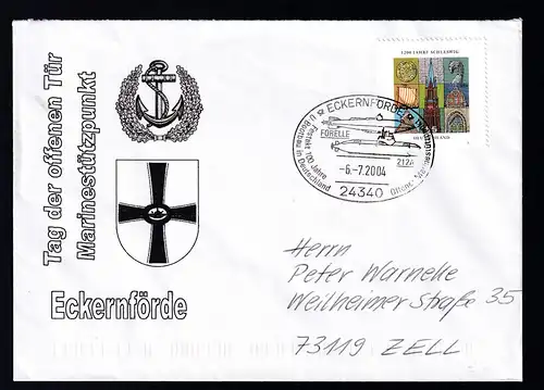  6.7.2004 auf SECKERNFÖRDE 24340 Festakt 100 Jahre U-Bootbau in Deutschland