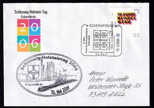 ECKERNFÖRDE 24340 75 Jahre Verein für Briefmarkenfreunde Eckernförde 