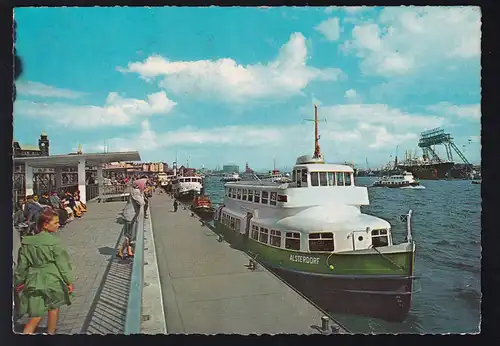 MS "Alsterdorf" an den Landungsbrücken Hamburg, Marke entfernt