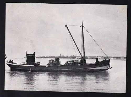 Foto-Karte Frachtschiff "Hansa" ab 1935 "Frisia VII"