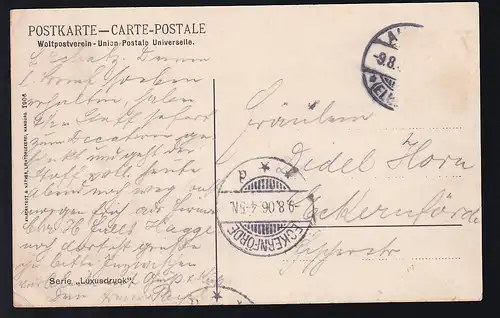 Am Strand bei Neumühlen, Marke entfernt