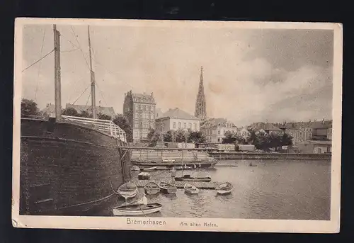 Bremerhaven Am alten Hafen, Marke entfernt