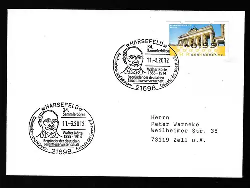 HARSEFELD 21698 Briefmarken- und Münzen-freunde der Geest e.V. 34. Sammlerbörse 