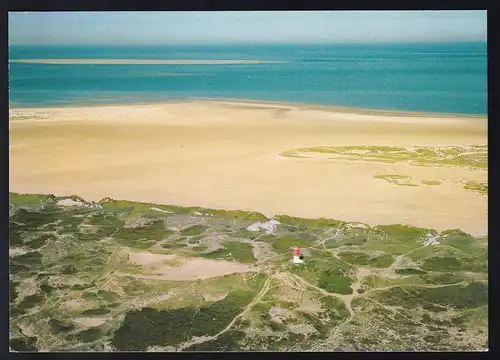 Nordseeinsel Amrum Die Dünen und der Kniepsand am Quermarkenfeuer