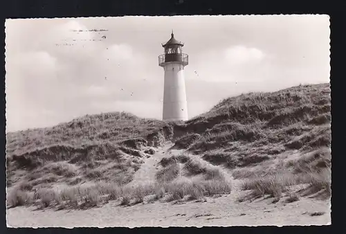 Nordseebad List auf der InselbSylt Nördlichstes Leuchtfeuer Deutschlands