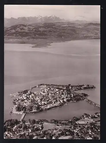 Lindau im Bodensee Blick zum Säntis