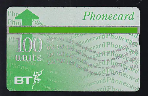 British Telekom Phonecard 100 Units