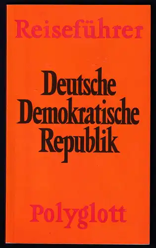 Polyglott-Reiseführer Deutsche Demokratische Republik, neuwertig