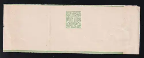 Streifband Ziffer 1 Kr.