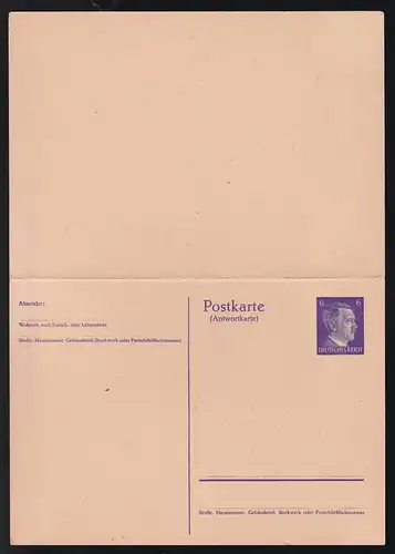Hitler 6/6 Pfg.