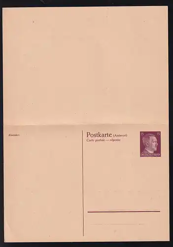 Hitler 15/15 Pfg.