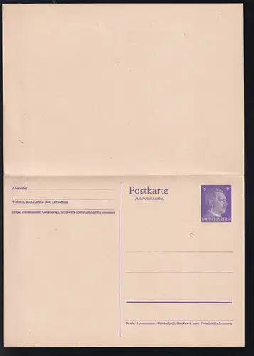Hitler 6/6 Pfg.