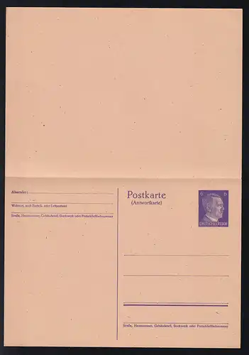 Hitler 6/6 Pfg.