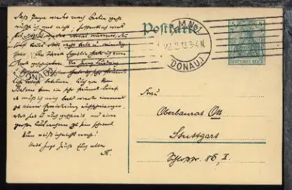 ULM Nr.1 (DONAU) 26.7.09 (7 Striche) auf GSK