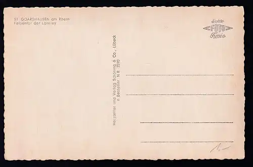 Dampfer "Kaiser Wilhelm" vor Loreley