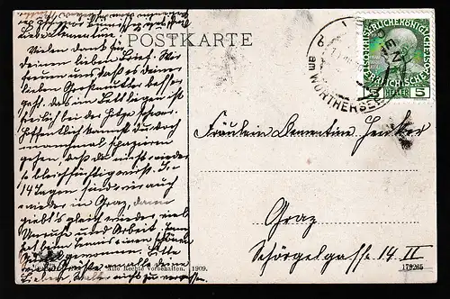 Dampfer "Helios" Wörther See