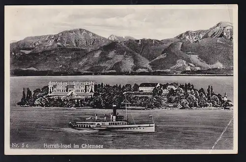 Herren-Insel im Chiemsee, Karte Eckbug