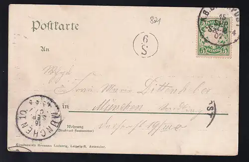 Chiemsee Herreninsel, Karte min. Eckbug