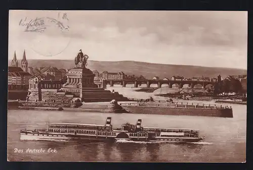 Koblenz Das Deutsche Eck