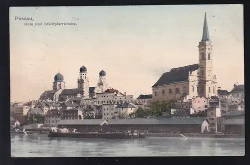 Passau Dom und Stadtpfarrkirche, Marke entfernz