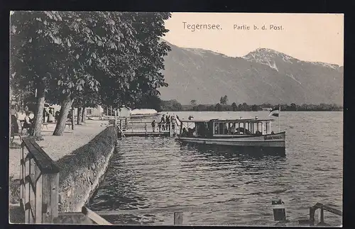 Tegernsee Partie b. d. Post