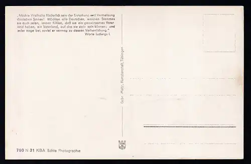 Walhalla Donaustadt Regensburg