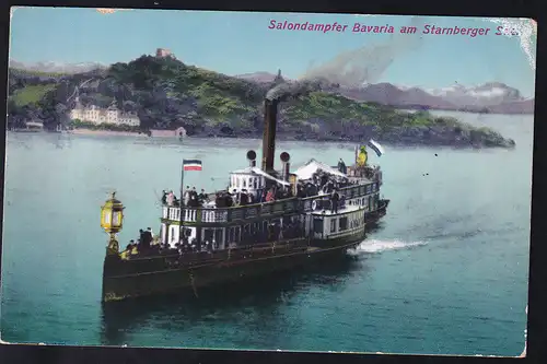 Salondampfer "Bavaria" am Starnberger See