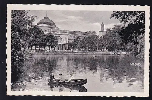 Wiesbaden Kurhaus Gartenseite