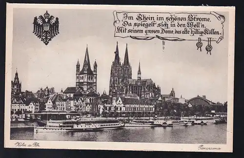 Köln a, Rh. Panorama