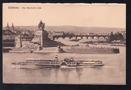 Coblenz Das Deutsches Eck