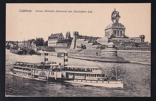 Coblenz Kaiser Wilhelm Denkmal am Deutschen Eck