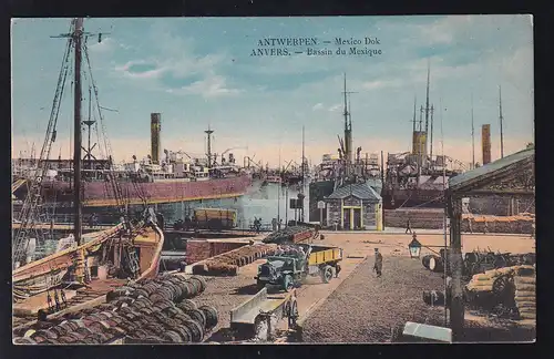 Antwerpen Mexico Dok Anvers Bassin du Mexique