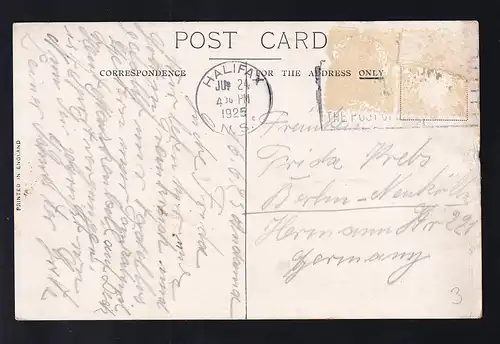 RMS "Andania", Marken entfernt