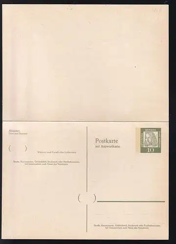 Bedeutende Deutsche 10 Pfg./10 Pfg.