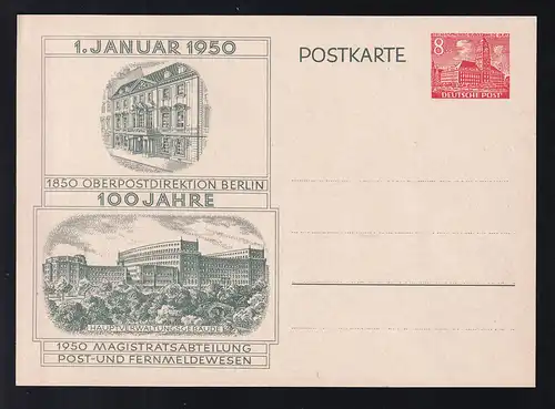 100 Jahre Oberpostdirektion Berlin 8 Pfg.