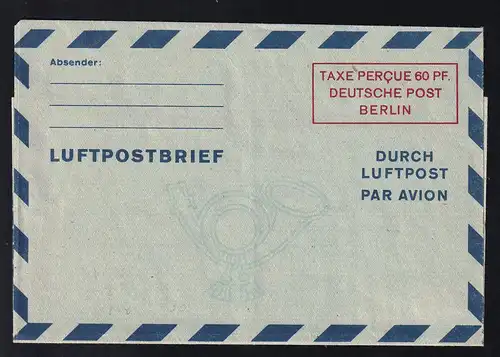 Luftpostfaltbrief 60 Pfg.