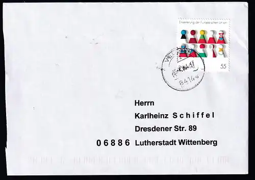 Erweiterung der Europäischen Uniom auf Brief