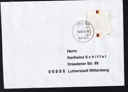 50 Jahre Bundessozialgericht auf Brief